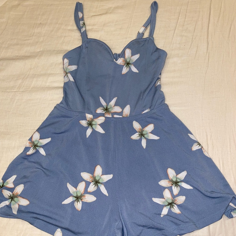 FLORAL ROMPER